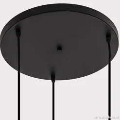 3-Lichts videlamp smoke glas met zwart><noscript><img width=