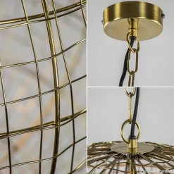 Light & Living hanglamp Mirana goud><noscript><img width=