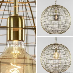 Light & Living hanglamp Mirana goud><noscript><img width=
