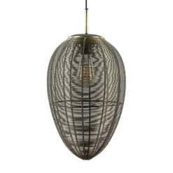 Light and Living hanglamp Yaelle antiek brons met zwart>Straluma Shop
