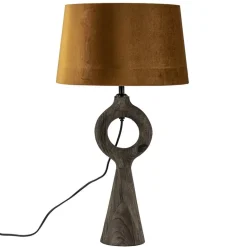 Light and Living lampvoet Sabuli donker bruin hout><noscript><img width=