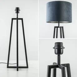 Light and Living tafellamp Miley mat zwart><noscript><img width=