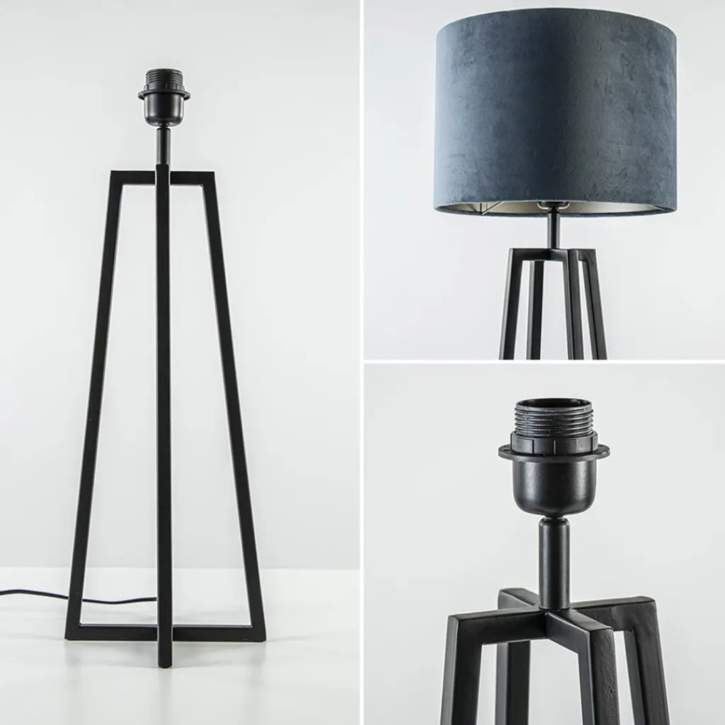 Light and Living tafellamp Miley mat zwart>Straluma Clearance