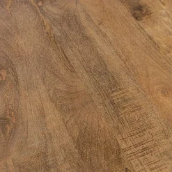 Mango houten eettafel rond met zwarte poot 130 cm><noscript><img width=