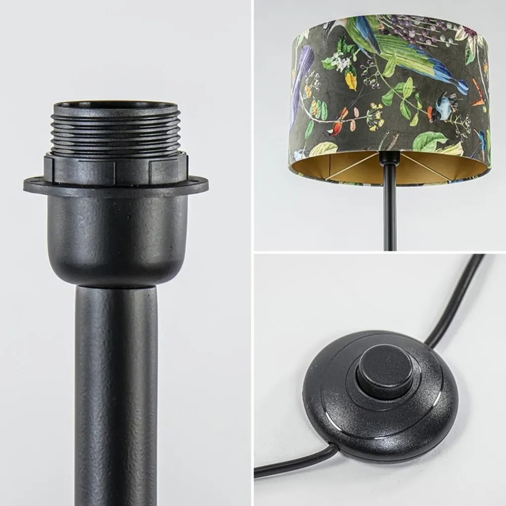 Mat zwarte vloerlamp Dennis Light & Living>Straluma Clearance