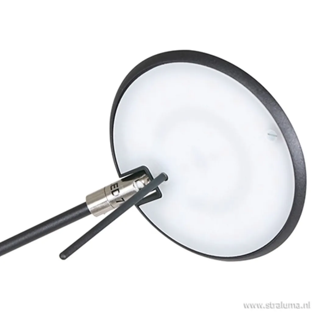 Moderne bureaulamp zwart met dimbaar LED>Straluma Online