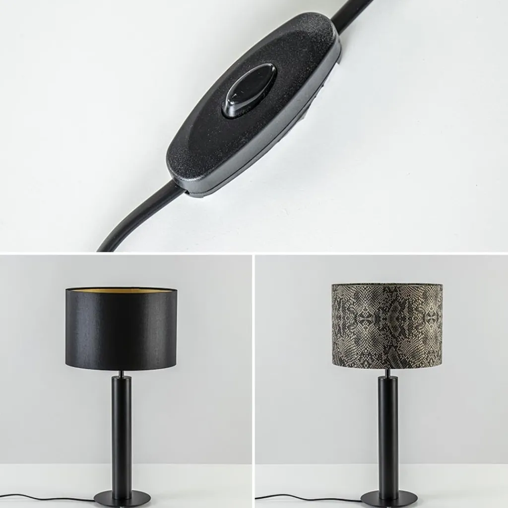 Moderne lampvoet cilinder mat zwart excl kap>Straluma Cheap