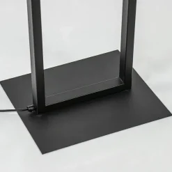 Moderne lampvoet/vloerlamp zwart excl. kap><noscript><img width=