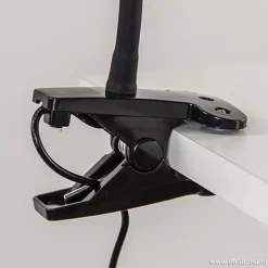 Moderne LED klemspot leeslamp zwart><noscript><img width=