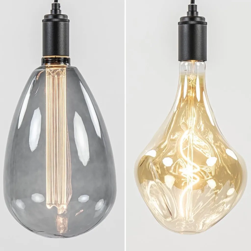 Moderne 3-lichts hanglamp zwart exclusief bronnen>Straluma Best Sale