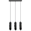 Moderne 3-lichts hanglamp zwart metaal>Straluma Outlet