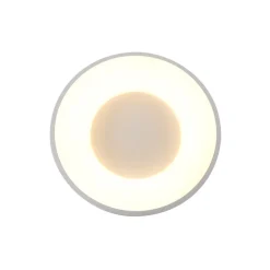 Moderne plafondlamp wit met geïntegreerd LED><noscript><img width=