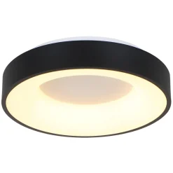 Moderne plafondlamp zwart met geïntegreerd LED>Straluma Sale