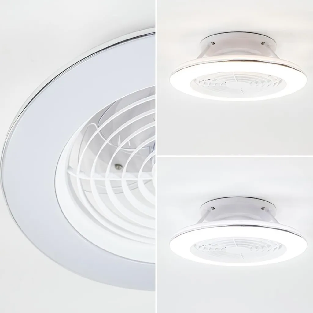 Moderne plafondventilator inclusief dimbaar LED klein>Straluma Sale