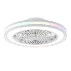 Moderne plafondventilator wit inclusief LED en color>Straluma Sale
