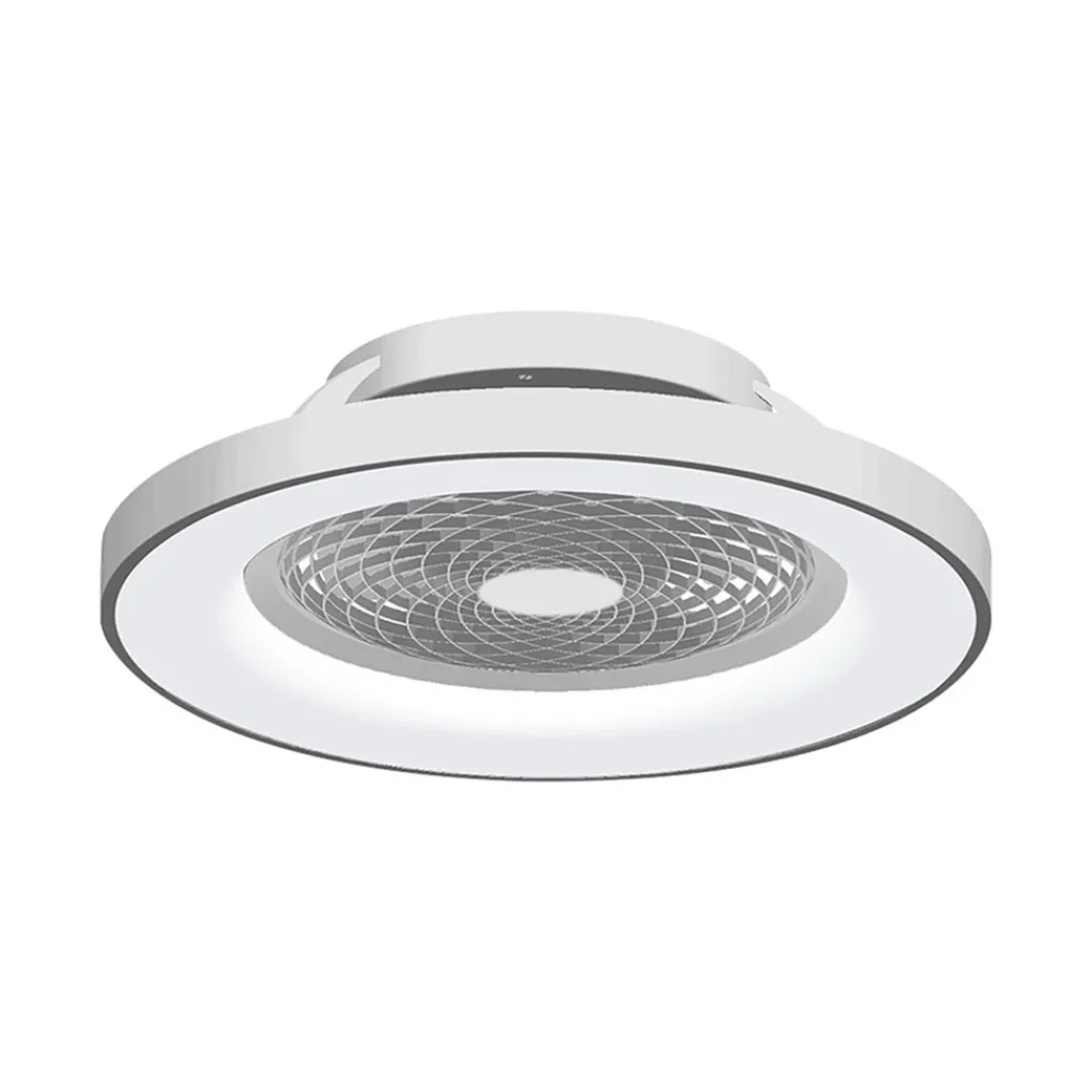 Moderne plafondventilator grijs met geintegreerd LED>Straluma Store