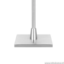 Moderne tafellamp staal/glas met dimmer>Straluma Sale