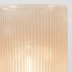 Oudroze glazen tafellamp Phoebe op batterijen van Light and living>Straluma Cheap
