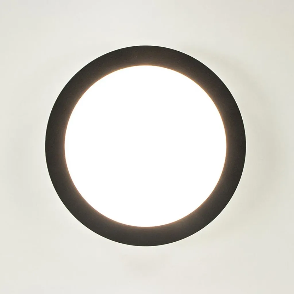 Plafondlamp Anne 26cm zwart 3-switchdim>Straluma Shop