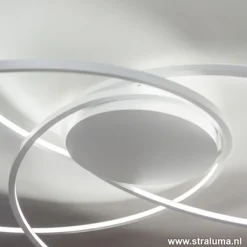 Plafondlamp bogen speels wit 80cm><noscript><img width=