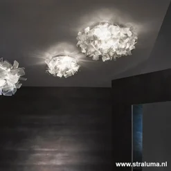**Plafondlamp Clizia 78cm fumé><noscript><img width=