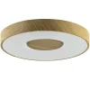 Plafondlamp Coin 50 hout + remote CCT>Straluma Flash Sale
