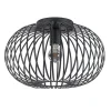 Plafondlamp donut draad zwart 40cm>Straluma Online