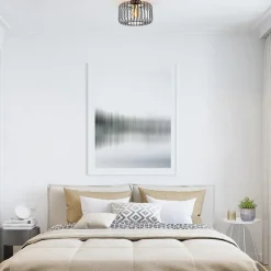 Plafondlamp draad cilinder zwart/brons><noscript><img width=