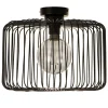 Plafondlamp draad cilinder zwart 28cm>Straluma Fashion