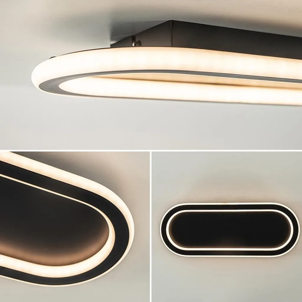 Plafondlamp Lois 40 zwart 3-switch dim>Straluma Best