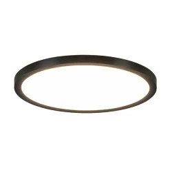 Plafondlamp Tuco 25cm zwart>Straluma Hot