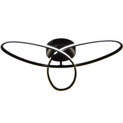 Plafondlamp 3-v eclips zwart 3-st.dimb.>Straluma Cheap