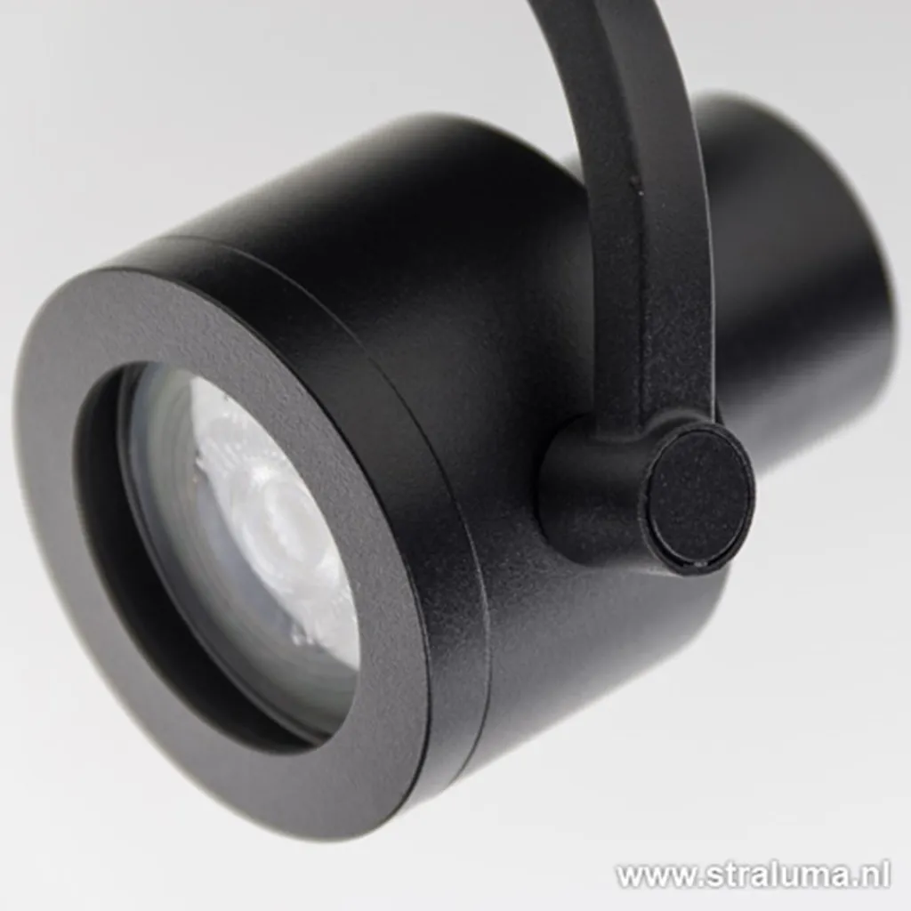Plafondspot Alto 1l zwart gu10>Straluma Clearance