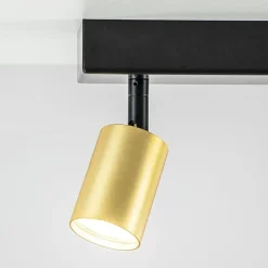 Plafondspot Bounce 2L 40cm zwart/matgoud><noscript><img width=