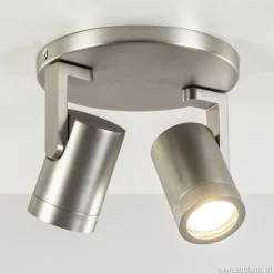 Plafondspot Halo 2L rond rvs>Straluma Sale