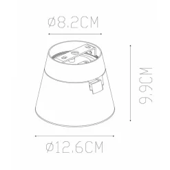 Plafondspot 1l zwart gu10-111><noscript><img width=
