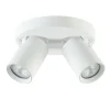 Plafondspot Oliver 2L rond tube wit gu10>Straluma Shop