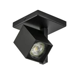 Plafondspot Oslo 1L zwart gu10>Straluma Flash Sale