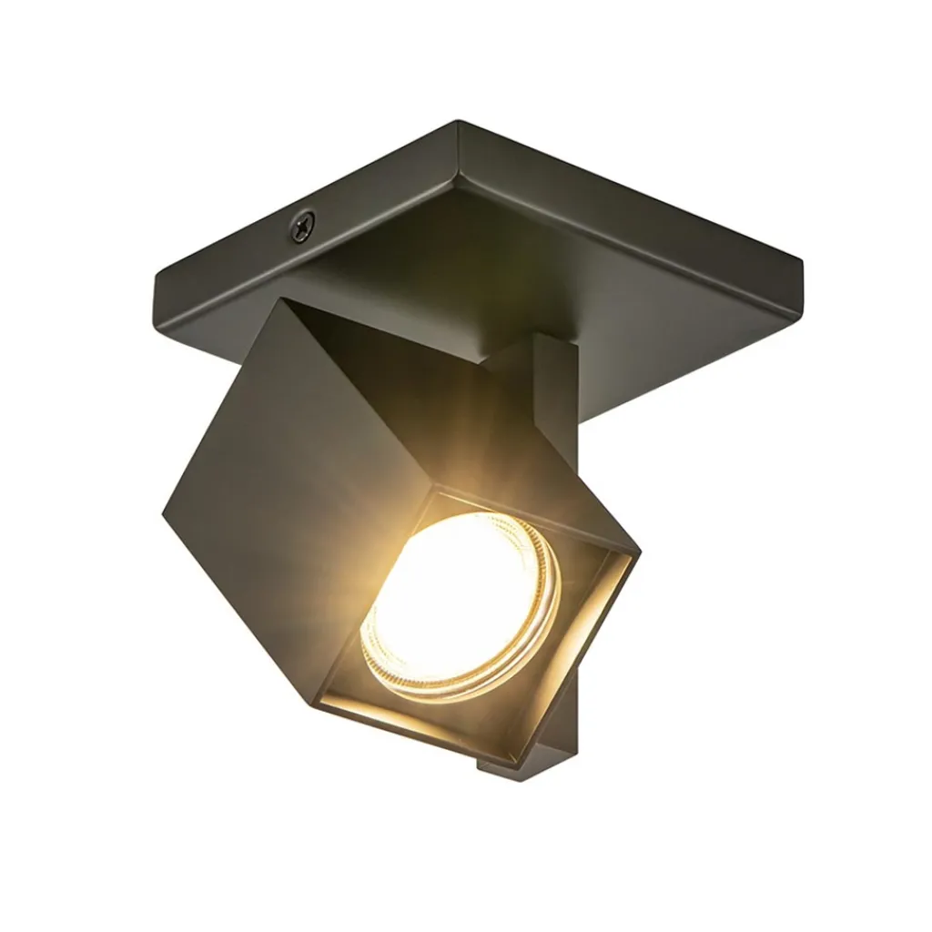 Plafondspot Oslo 1L zwart gu10>Straluma Flash Sale