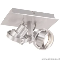 Plafondspot Quatro 2L alu led incl.gu10>Straluma Cheap