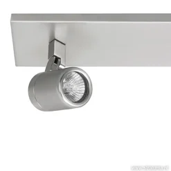 Plafondspot Rain 2L balk nikkel IP44>Straluma Outlet