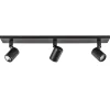 Plafondspot Rain 3L balk zwart gu10 IP44>Straluma Outlet