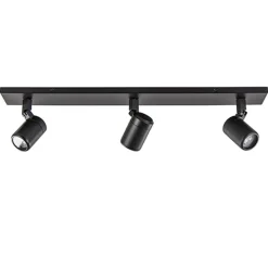 Plafondspot Rain 3L balk zwart gu10 IP44>Straluma Outlet