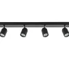 Plafondspot Razza 4L balk zwart gu10>Straluma Store