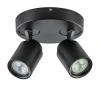 Plafondspot Razza 2L rond zwart gu10>Straluma Clearance