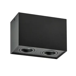 Plafondspot Rebel box 2l zwart gu10>Straluma Flash Sale