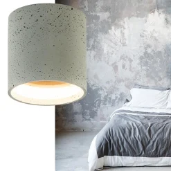 Plafondspot Shy cilinder beton><noscript><img width=