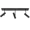 Plafondspot Trend 3L balk zwart gu10mini>Straluma Hot