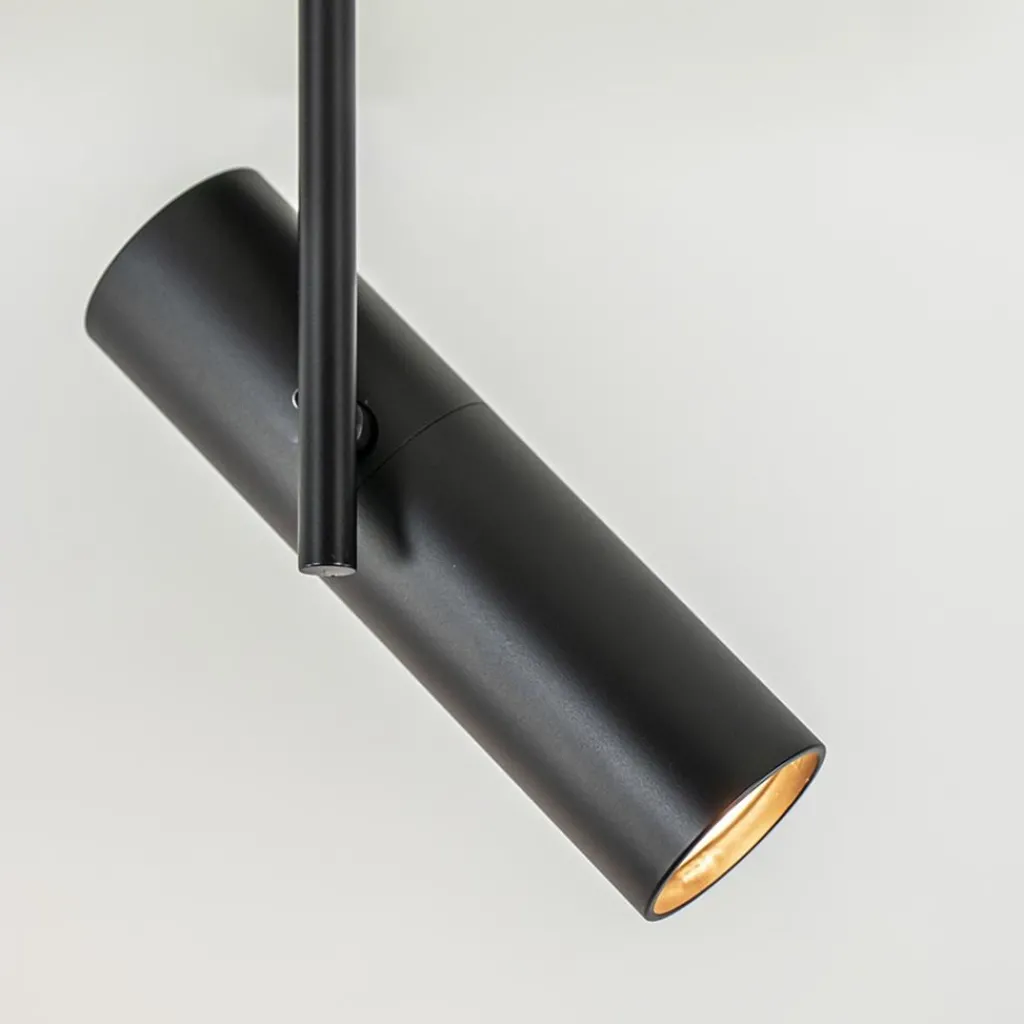 Plafondspot Trend 3L balk zwart gu10mini>Straluma Hot
