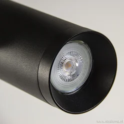 Plafondspot tube zwart verstelbaaar><noscript><img width=